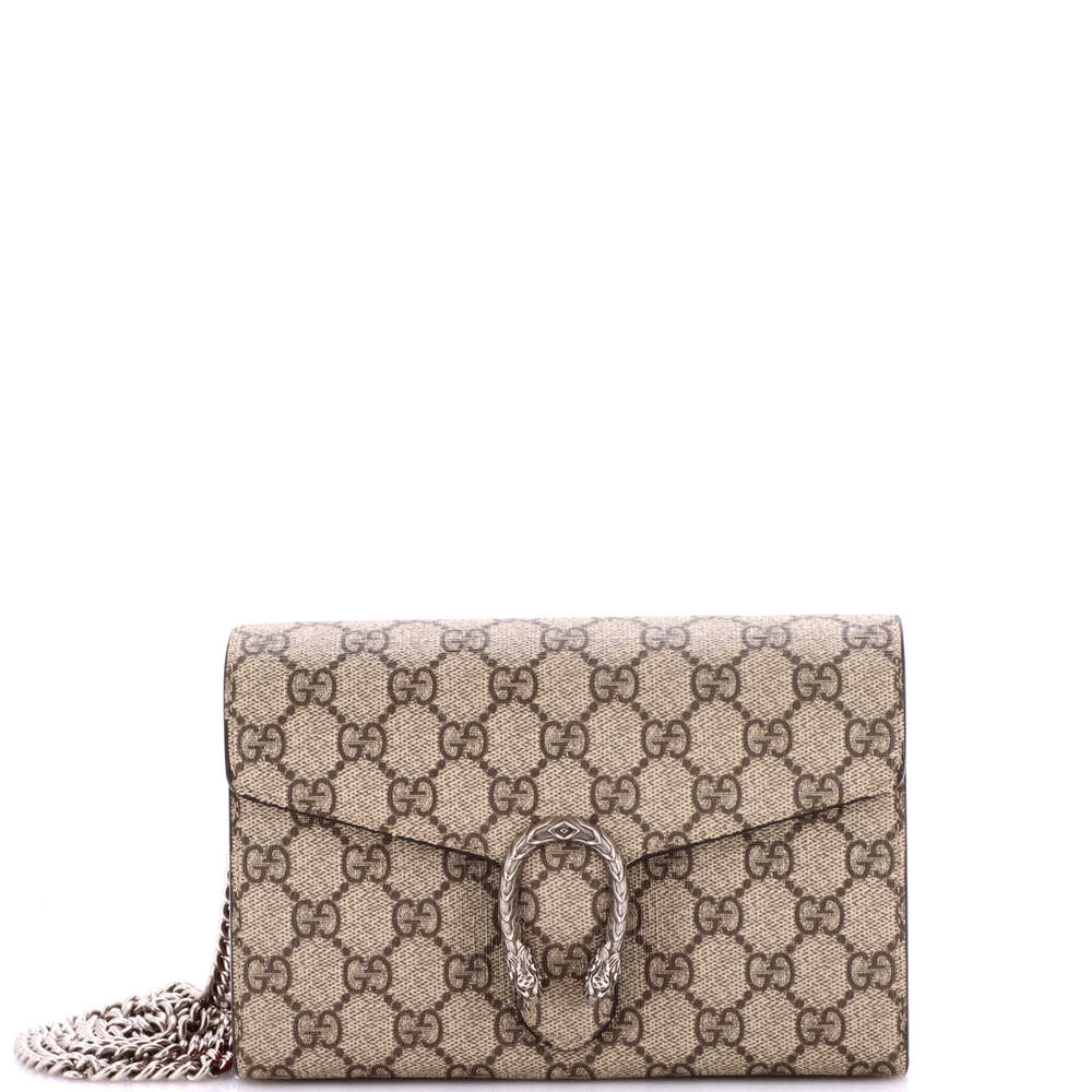 Gucci Dionysus Chain Wallet Gg Coated #258986G13B